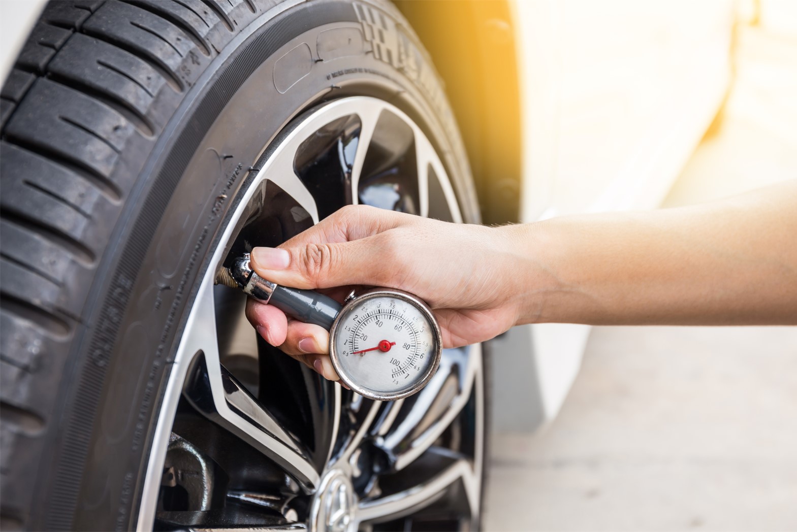 how to read tire pressure gauge