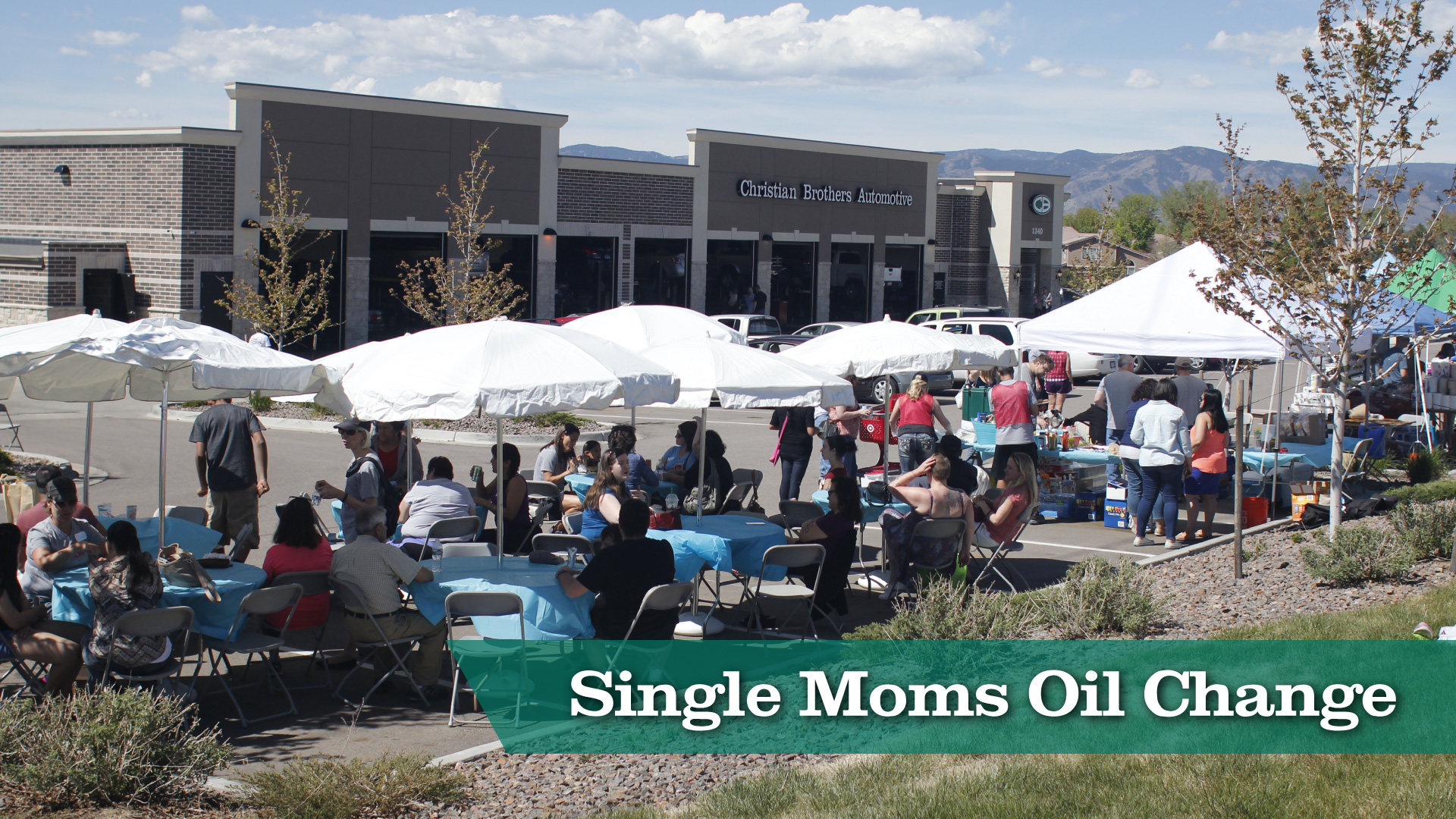 single moms oil change