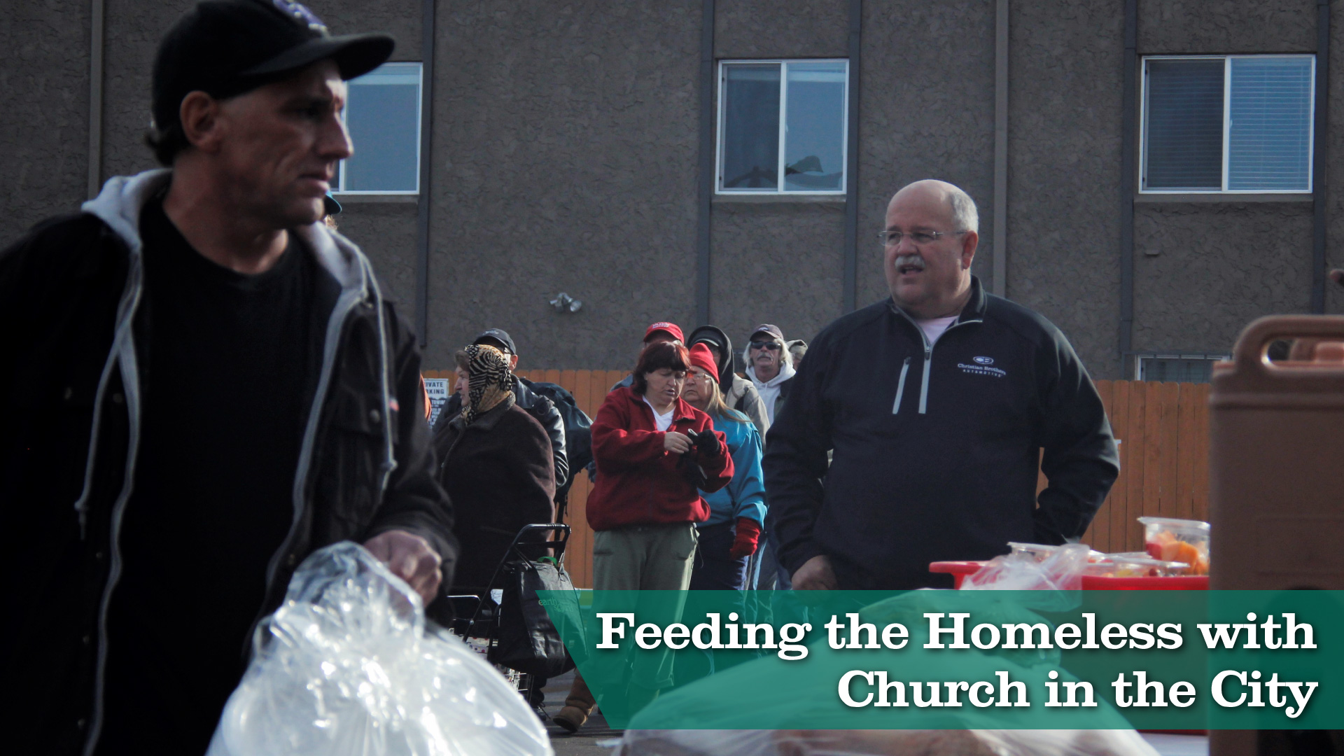 Feeding the Homeless with Church in the City
