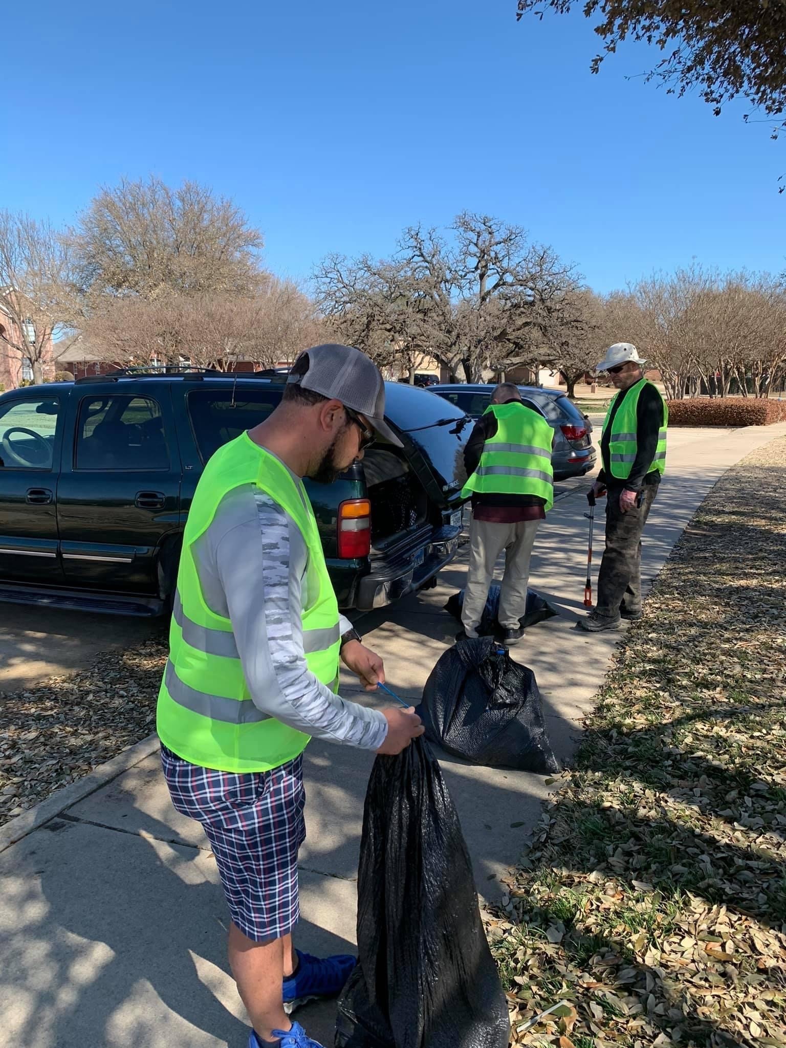 Adopt-a-Spot volunteering event