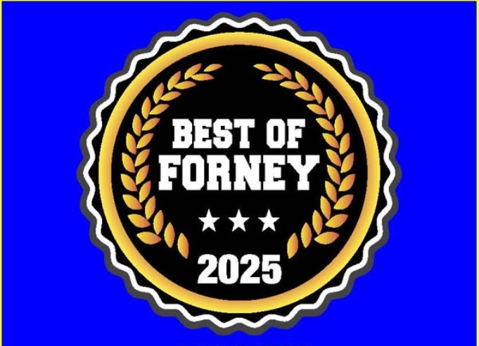 Forney Chamber of Commerce "Best of Forney 2025"