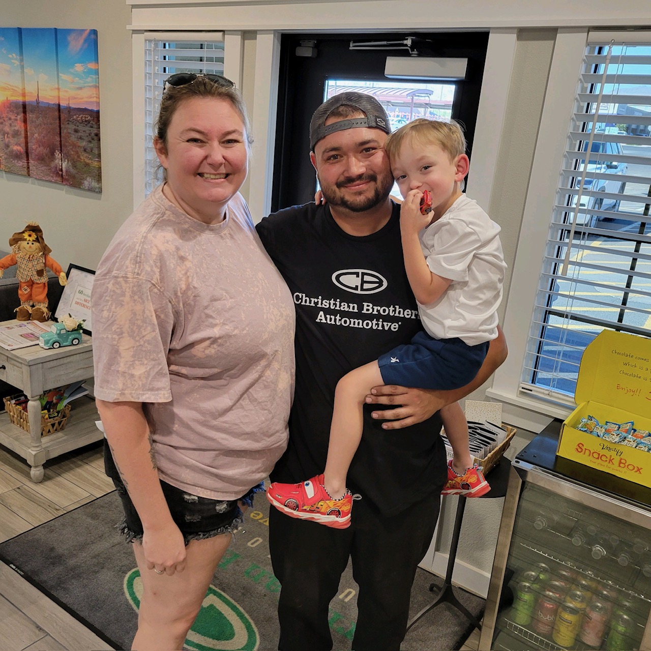 cbac buckeye team member chris and family